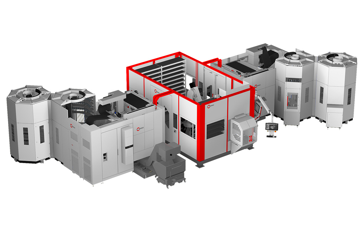 Hermle RS2 Roboter & C42 5-Achs Bearbeitungszentrum